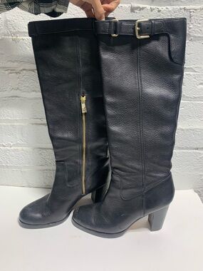 COACH Knee High Boots Leather Women’s Size 8.5 B (4-INCH)